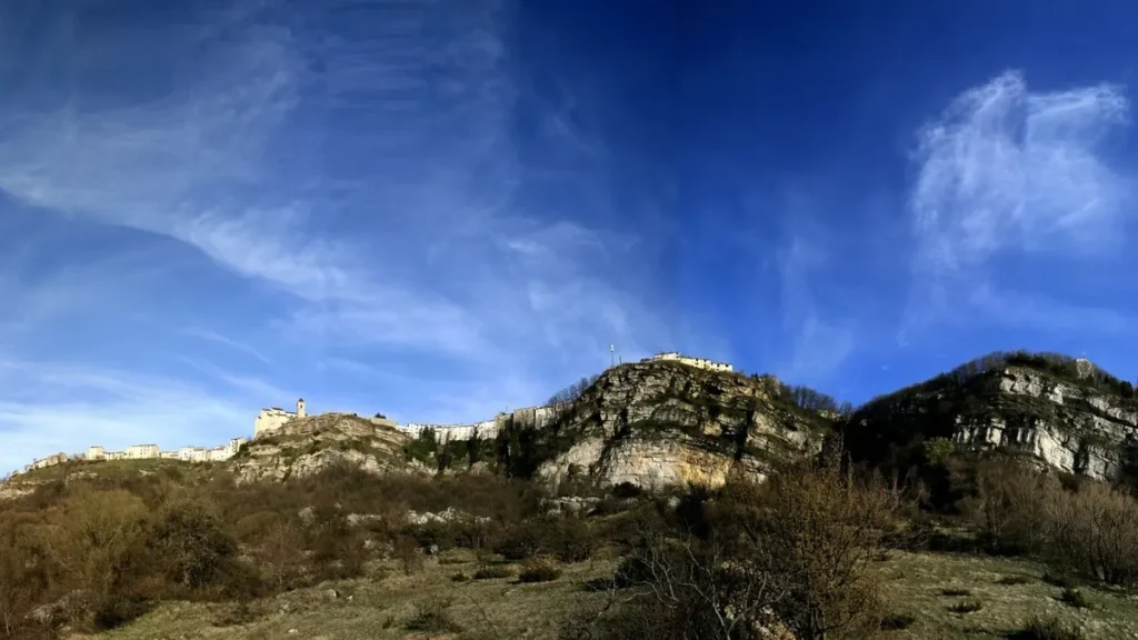 Panorama di Capracotta, il comune più alto del Molise