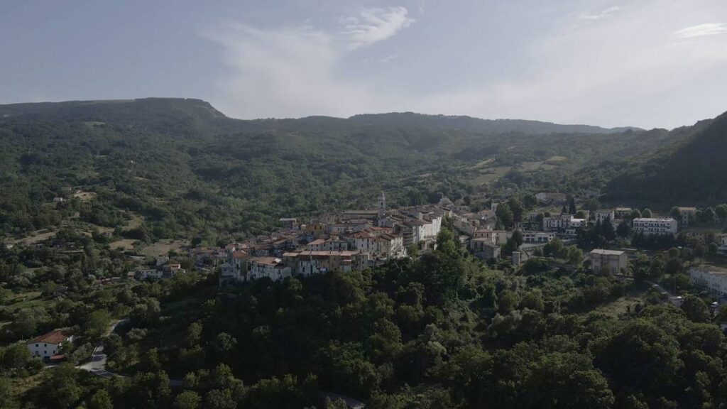 Paesaggio di Civitanova del Sannio, provincia di Isernia