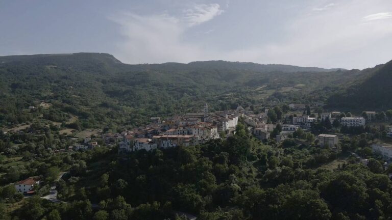 Paesaggio di Civitanova del Sannio, provincia di Isernia