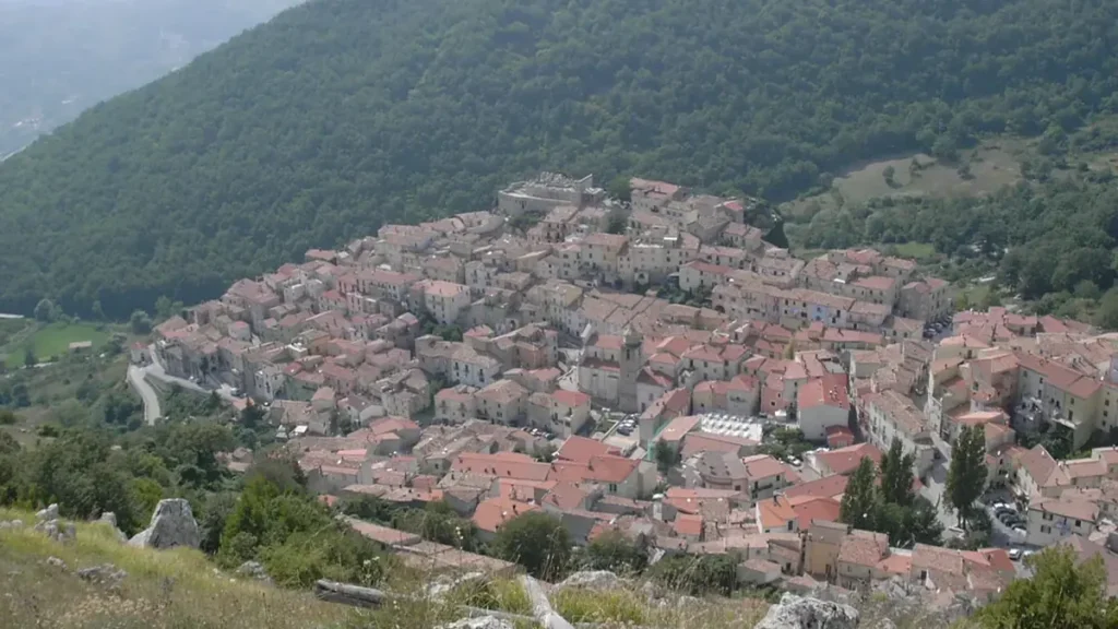 Panorama di Miranda (Isernia), la terrazza sul Molise