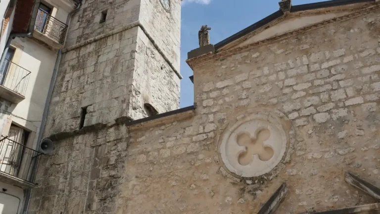 Dettaglio della chiesa di San Nicola Vescovo a Pizzone