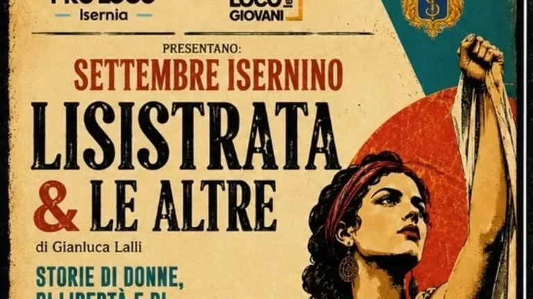 Locandina spettacolo teatrale Lisistrata & le altre a Isernia