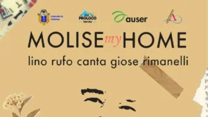 Locandina concerto Molise my Home, Lino Rufo canta Giose Rimanelli