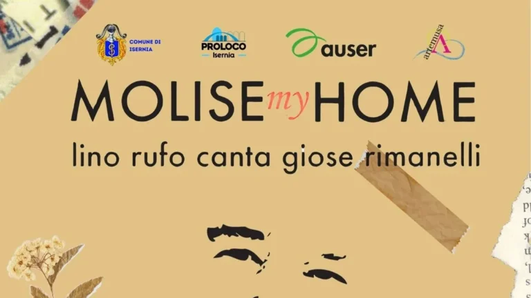 Locandina concerto Molise my Home, Lino Rufo canta Giose Rimanelli
