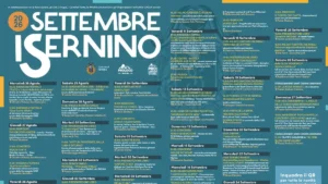 Locandina del programma completo Settembre Isernino 2026